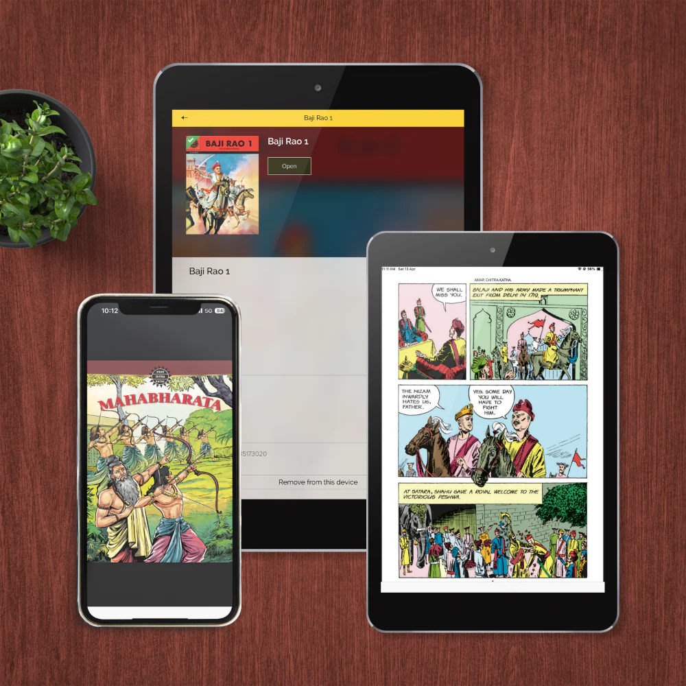 Amar Chitra Katha + Tinkle Lifetime Comics app Subscription - Image 4