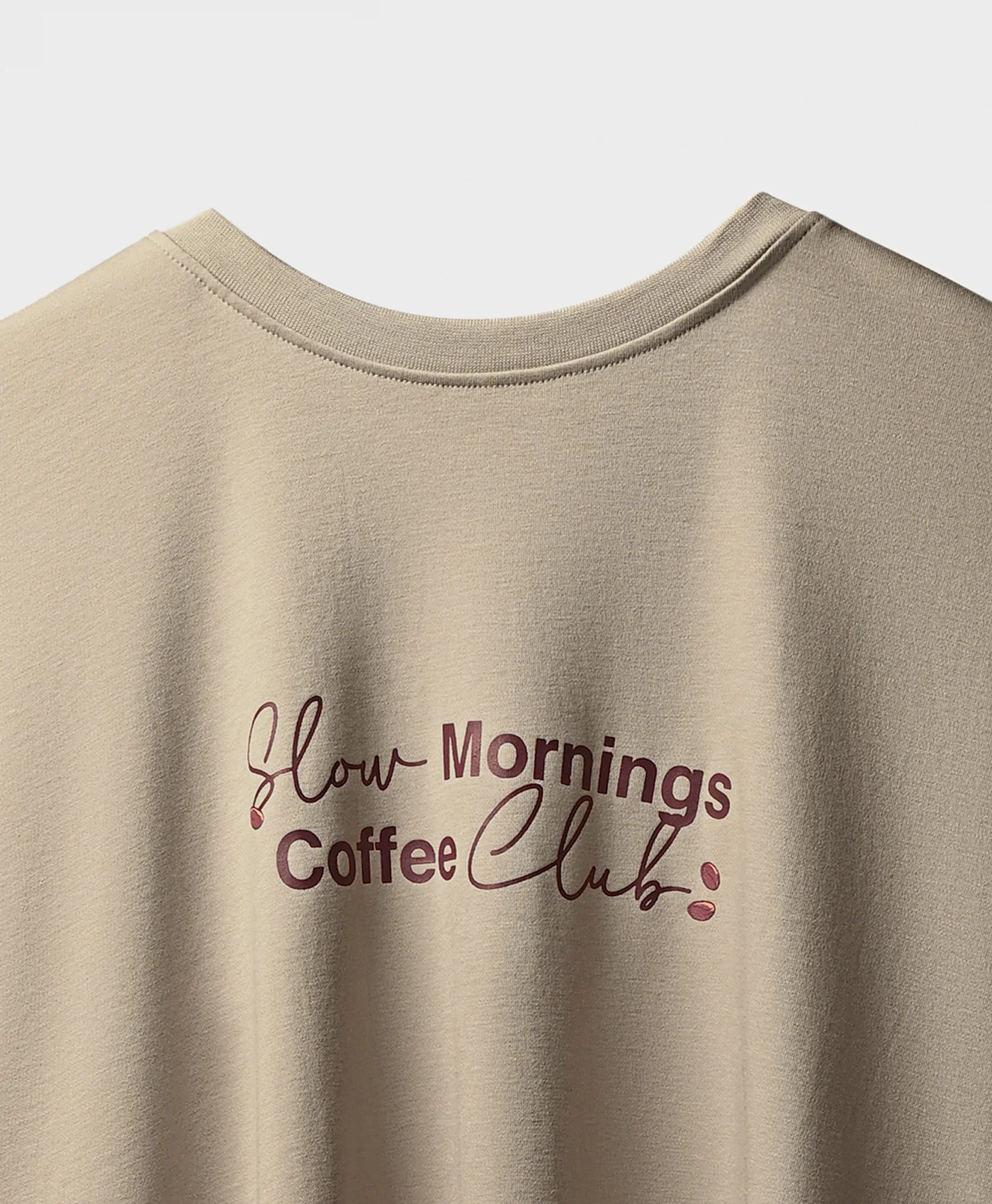 SLOW MORNINGS OVERSIZED T-SHIRT - Image 4