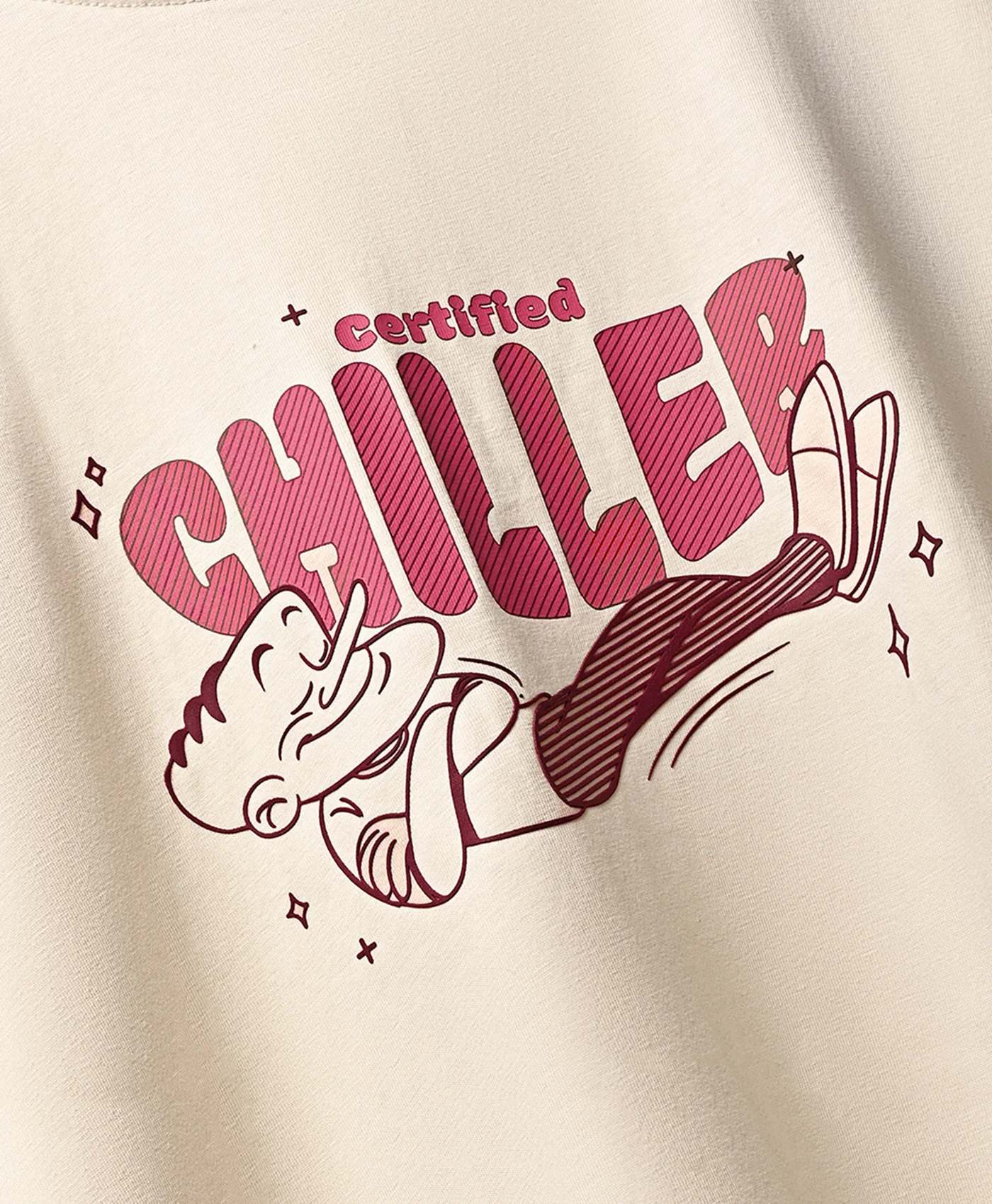 CERTIFIED CHILLER  OVERSIZED T-SHIRT - Image 4