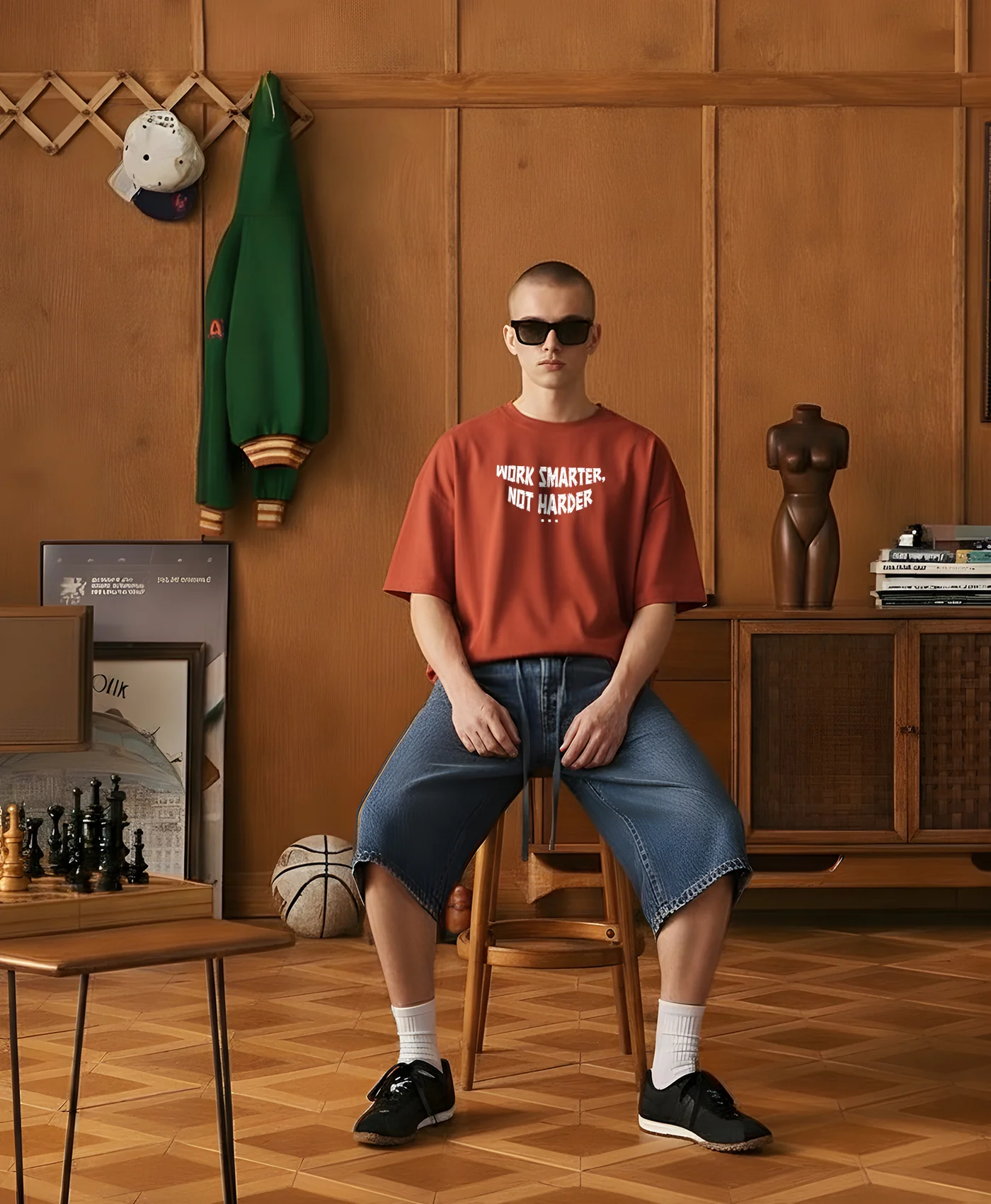 NO WORK OVERSIZED T-SHIRT - Image 4